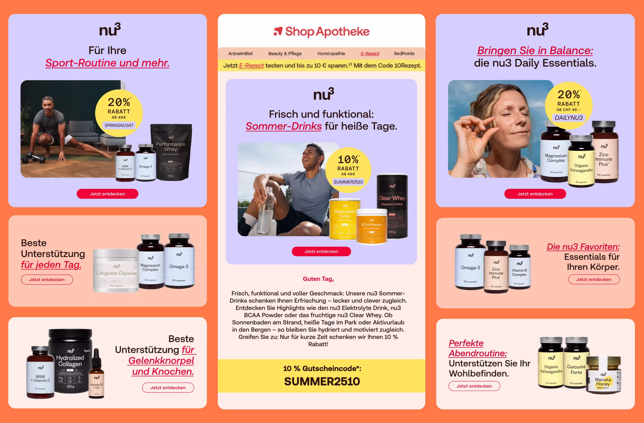 Redcare email detail