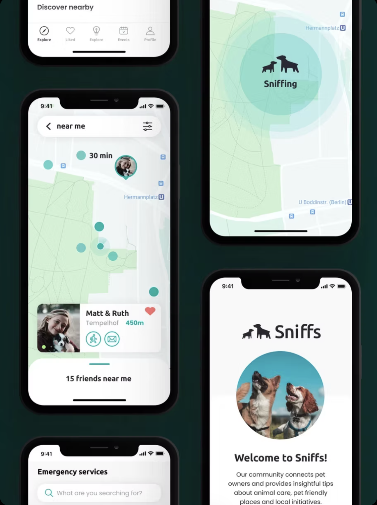 Sniffs — Pet Community app cover